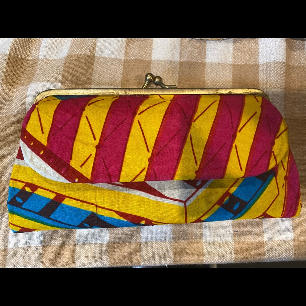 Ankara fabric wallet